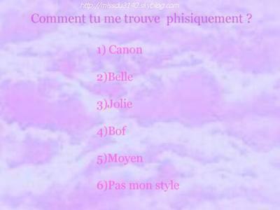 comment tu me trouve